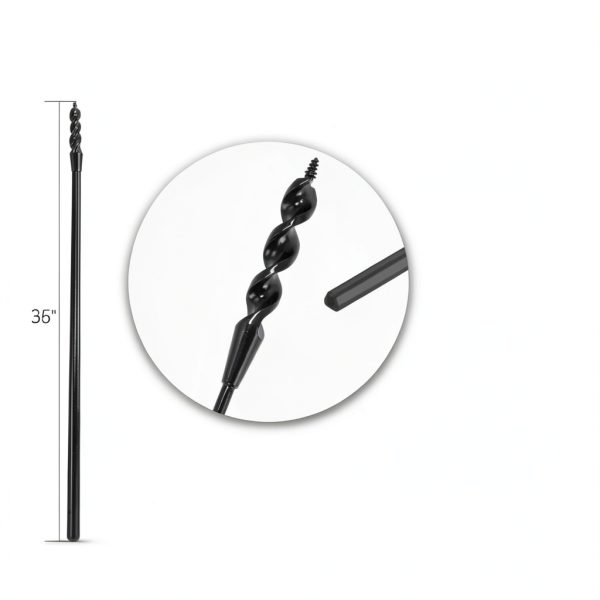 HUAALIUCHE Installer Drill Bit 1/2in 36in L Fish Bit for Wire Pulling-1