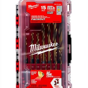 Milwaukee Impact Rated Drill Bit 48-89-4670 Red Titanium Coated Alloy-0