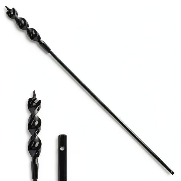 YOKOCUT 54" Flexible Drill Bit 9/16" Auger Head with 1/4" Hardened-0