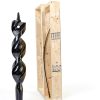 YOKOCUT 54" Flexible Drill Bit 9/16" Auger Head with 1/4" Hardened-4