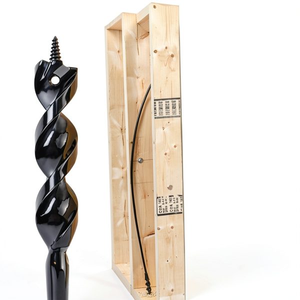 YOKOCUT 54" Flexible Drill Bit 9/16" Auger Head with 1/4" Hardened-4