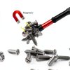Phillips Pozidriv Drill Bit Set Generic 10pcs Alloy Steel Hex Shank-1