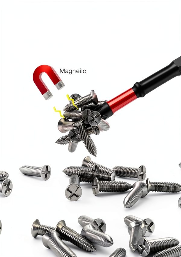Phillips Pozidriv Drill Bit Set Generic 10pcs Alloy Steel Hex Shank-1