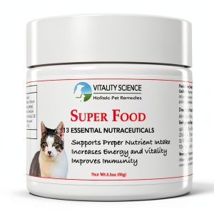 Vitality Science Super Food for Cats Multivitamin High Potency Natural-0