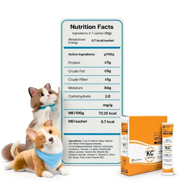 Kidney Support KC Complex Omega 3 Fish Oil for Cats & Dogs-8